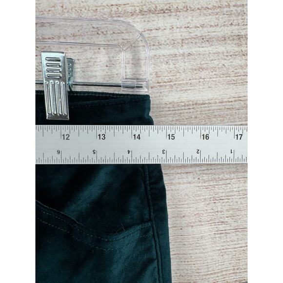 We‎ the Free People Velvet Tapered Leg Pants Women's Size 27 Green - Picture 9 of 10